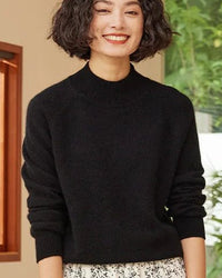 Cashmere Turtleneck Knitted Fashion Sweater