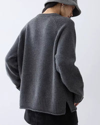 Relaxed Raglan Cashmere Sweater