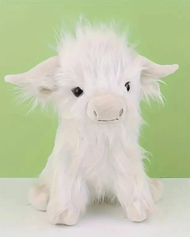 Highland Cow Plush Stuffed Animal Doll