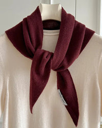 Women's Warm Wool Triangular Scarf