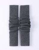 Wool Cashmere Knit Leg Warmers