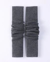 Wool Cashmere Knit Leg Warmers