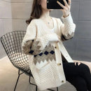 Vintage Plaid Single Breasted Cardigan