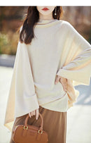 Solid Color Oversized Wool Pashmina Shawl