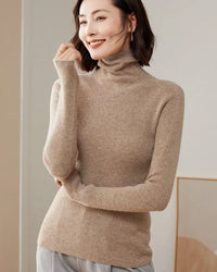 Slim-Fit Wool Turtleneck Sweater
