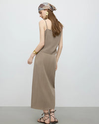 Women Irregular Suspender Tops Skirt Sets