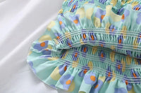 Print Folds Bohemian Sleeveless Vest