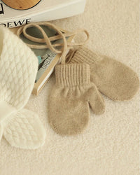 Kids Cashmere Knit Mittens