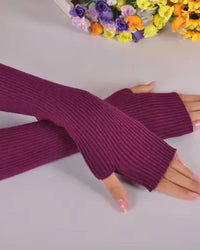 Cashmere Fingerless Arm Warmers