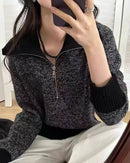 Soft Thick Wool Turtleneck Sweater