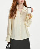 Striped Design Drop Shoulder Shirt