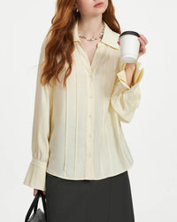 Striped Design Drop Shoulder Shirt