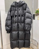 Women's Long Hooded Puffer Coat