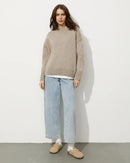 O Neck Knitted Sweater