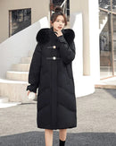 Women'S Mid-Length Thickened Warm Parka