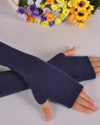 Cashmere Fingerless Arm Warmers
