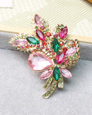 Baroque Floral Openwork Brooch