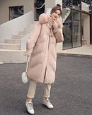 Women'S Mid-Length Thickened Warm Parka