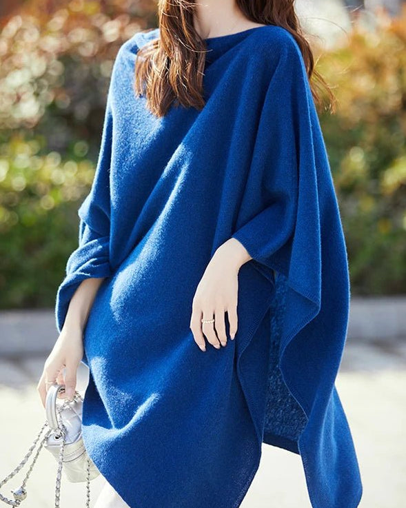 Solid Color Oversized Wool Pashmina Shawl