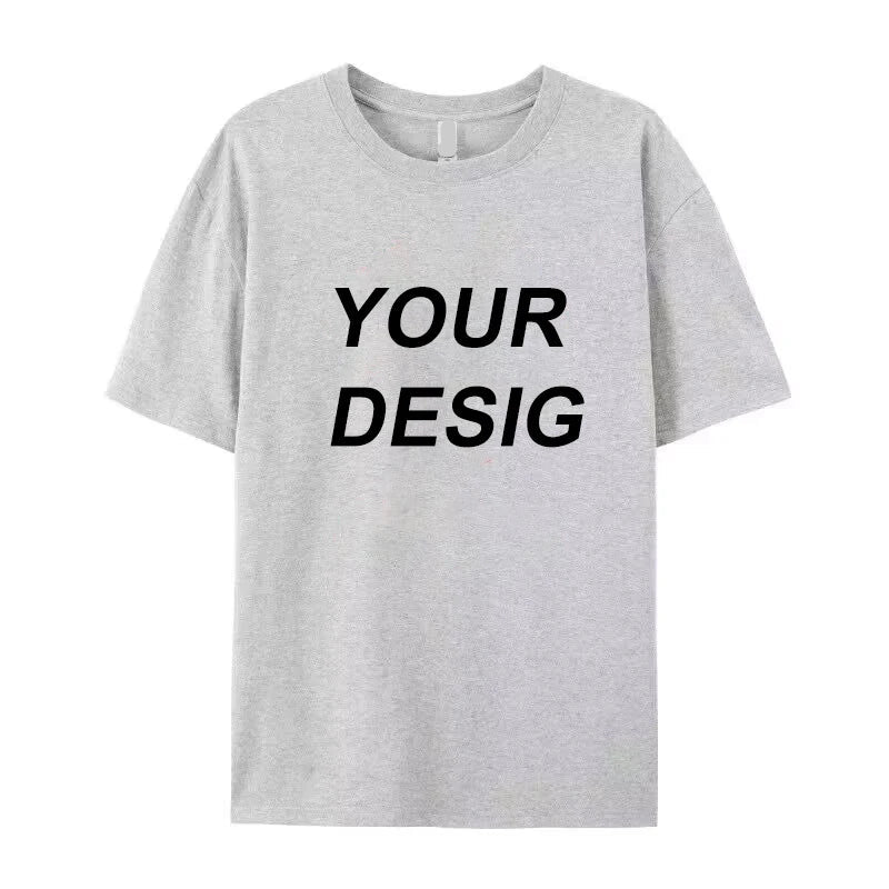 Custom Printed Pure Cotton T-Shirt