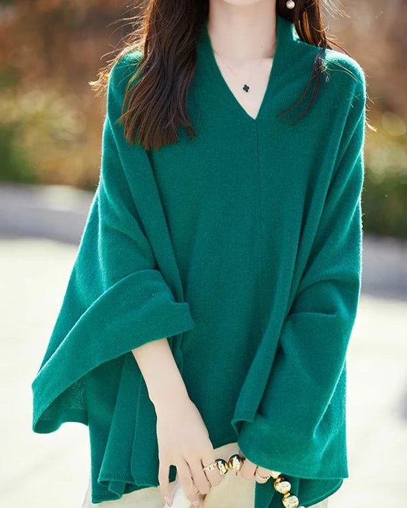Solid Color Oversized Wool Pashmina Shawl