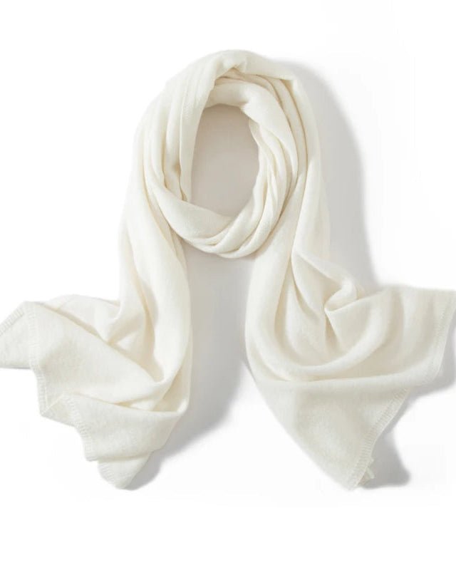 High-Quality Pure Cashmere Knitted Scarf