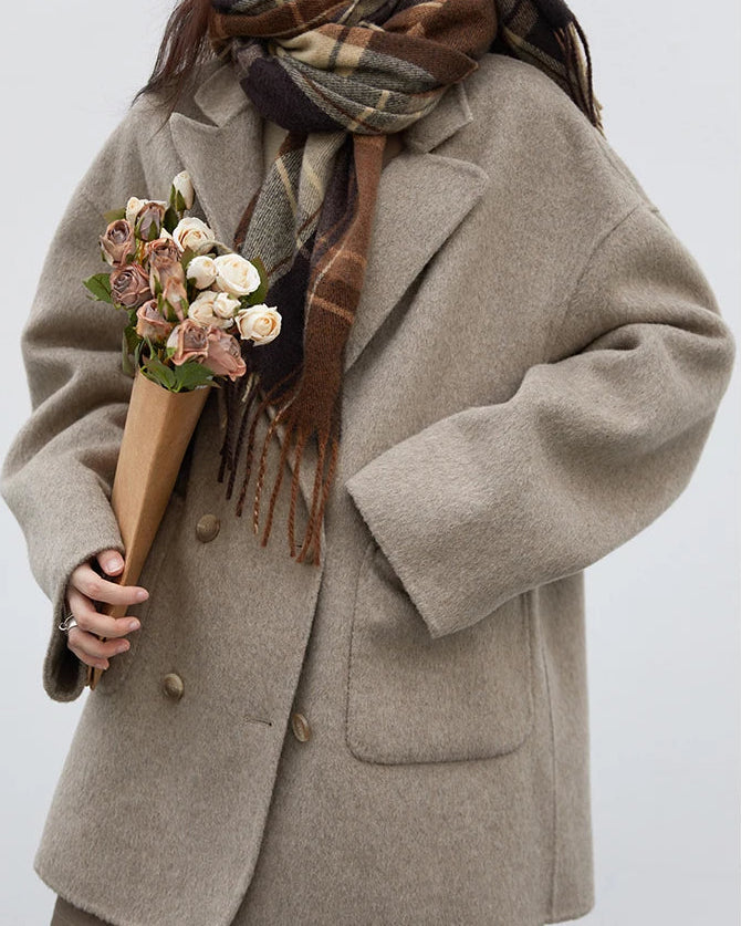 Retro Double-sided Woolen Coats