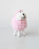 Wool Felt Sheep Figurine Table Ornament