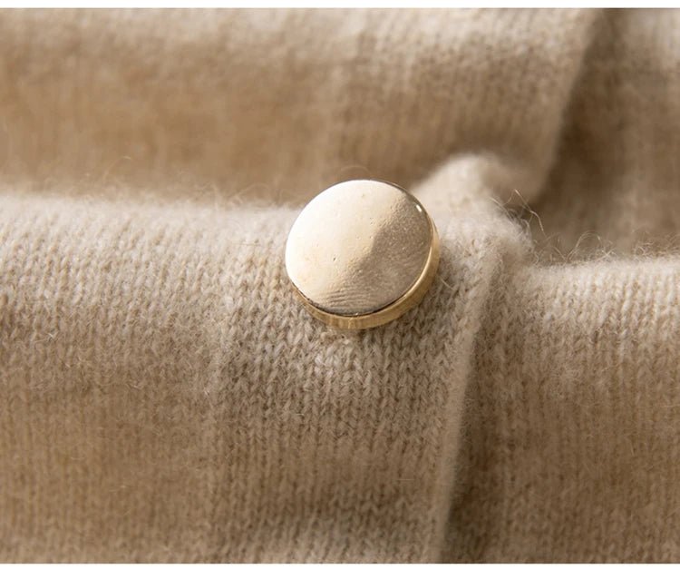 Solid 100% Cashmere Poncho Scarf