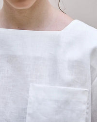 Retro One-Shoulder Collar Casual Loose T-Shirt