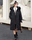 Women'S Mid-Length Thickened Warm Parka