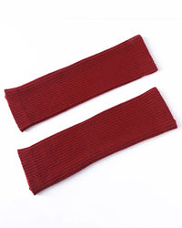 Ribbed Wool-Blend Calf Warmers