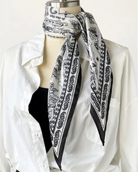 Women's Twill Diamond Silk Scarf