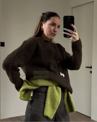 Loose And Soft Round Neck Knit Sweater