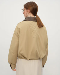 Lightweight Quilted Patchwork Short Jacket