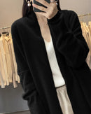 Wool Long Loose Cardigan Sweater