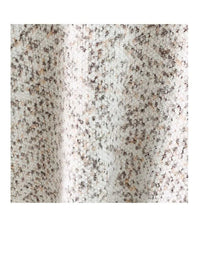 Elk printed Mink Velvet Mock Neck Sweater