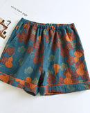 Cotton Printed Lounge Shorts