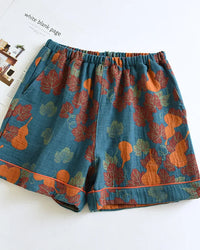 Cotton Printed Lounge Shorts