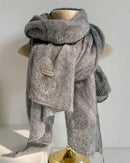 Classic Warm Knitted Printed Cashmere Shawl