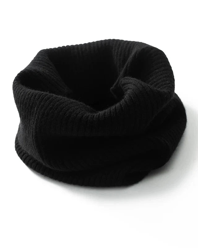 Cashmere Knitted Ring Scarf