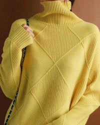 Relaxed Crewneck Knit Pullover Sweater