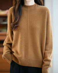 Rolled-Neck Merino Wool Sweater