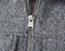Vintage Gray Cropped Short Coat