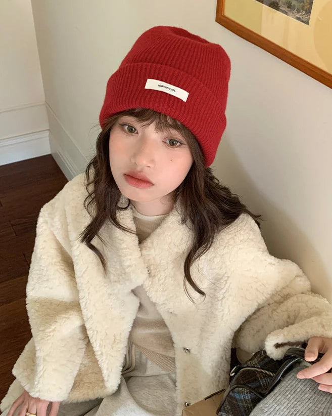 Wool Knit Hat