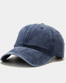 Washed-Cotton Adjustable Baseball Cap