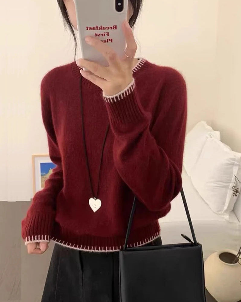 Heavyweight Cashmere Crewneck Pullover