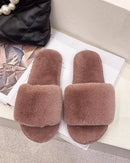 Fuzzy House Slippers