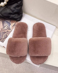 Fuzzy House Slippers