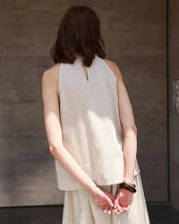 Stylish V-Neck Sleeveless Loose Camisole
